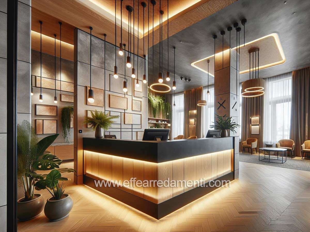 Arredamenti Allestimenti Contract Hall Reception e Banconi Hotel Arredamenti Allestimenti Contract Hall Reception e Banconi Hotel
